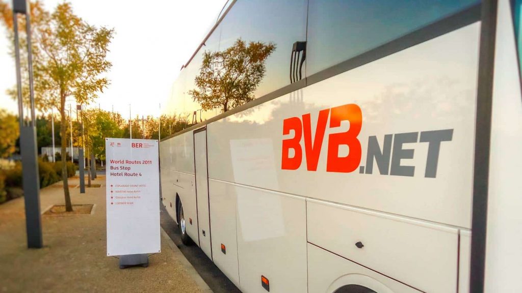 BVB Shuttle for events and trade fairs